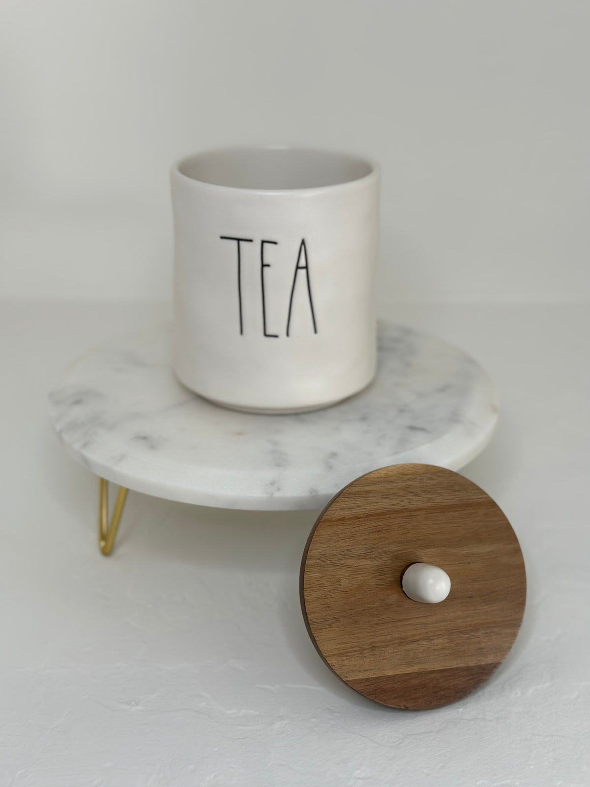 Rae Dunn Artisan Ceramic Collection TEA Canister
