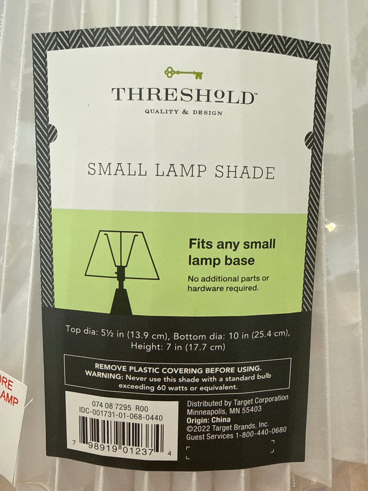 Small Lamp Shade Threshold