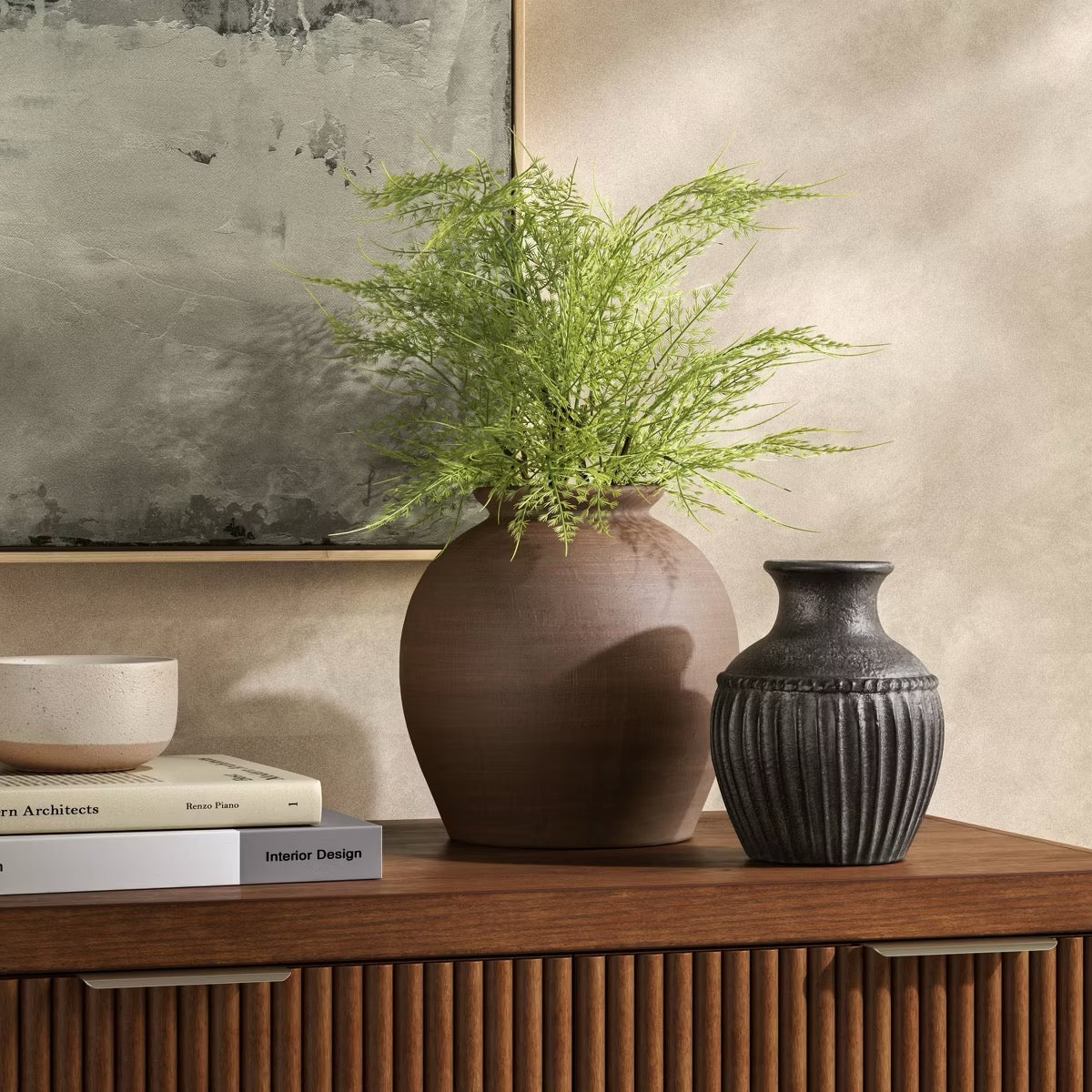 Rustic Ceramic Bud Vase - Threshold™