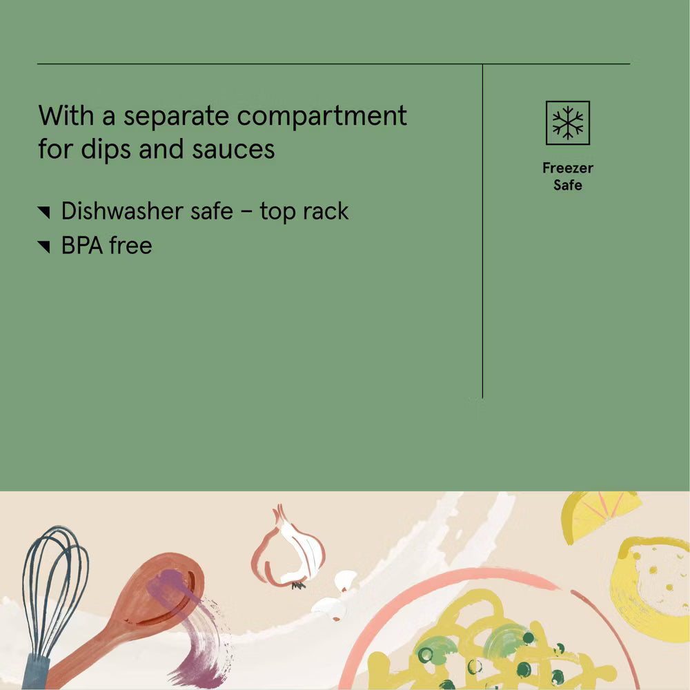 Figmint Bento Meal Prep Food Storage Container