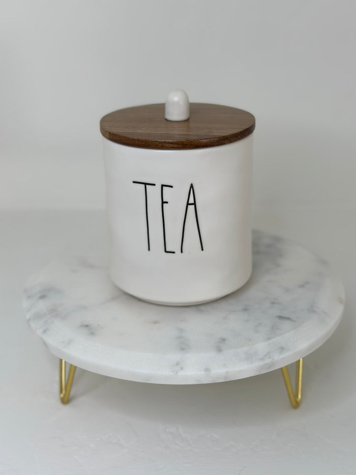 Rae Dunn Artisan Ceramic Collection TEA Canister