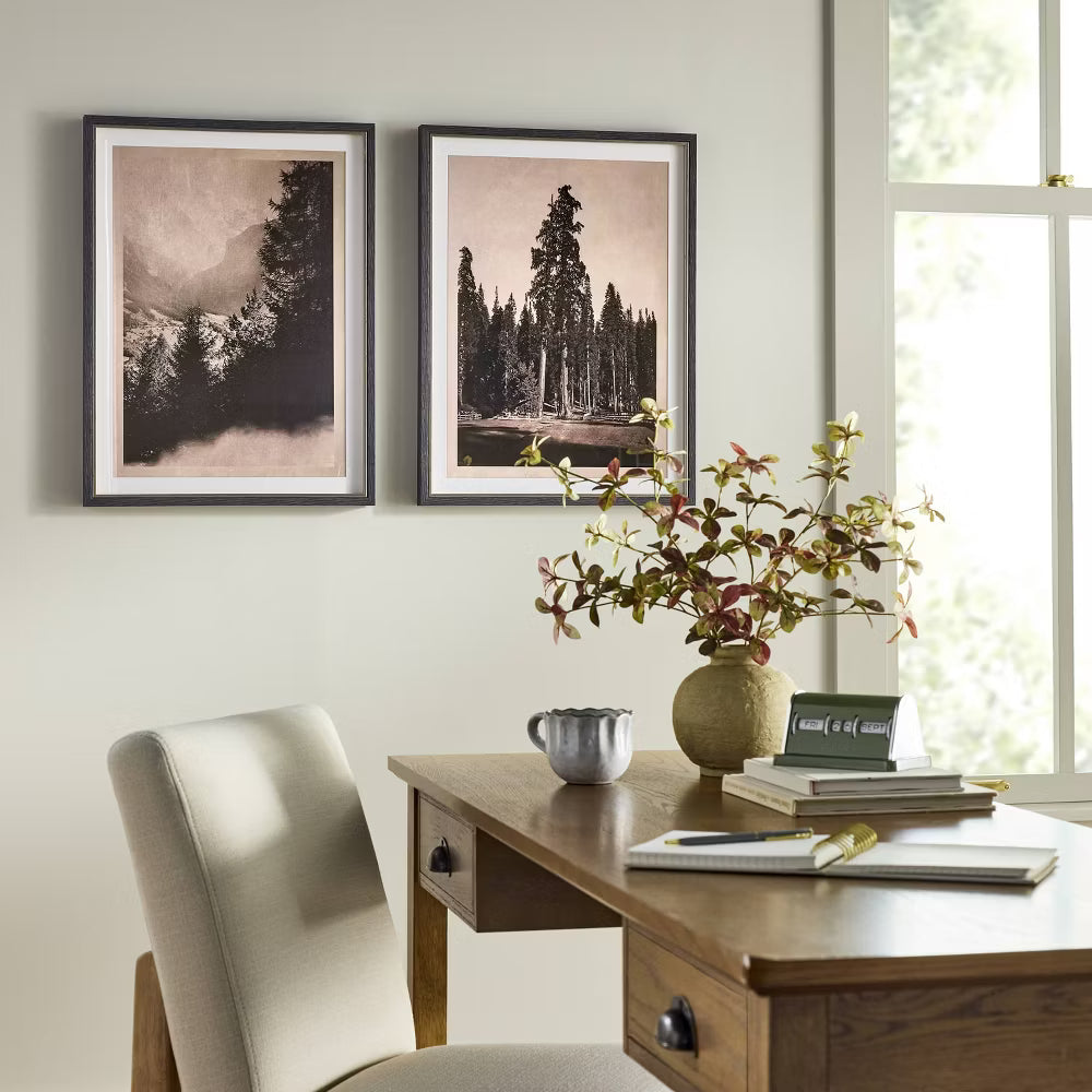 Hearth & Hand with Magnolia Vintage Tree Wall Art Set, 2pc, 18 x 24